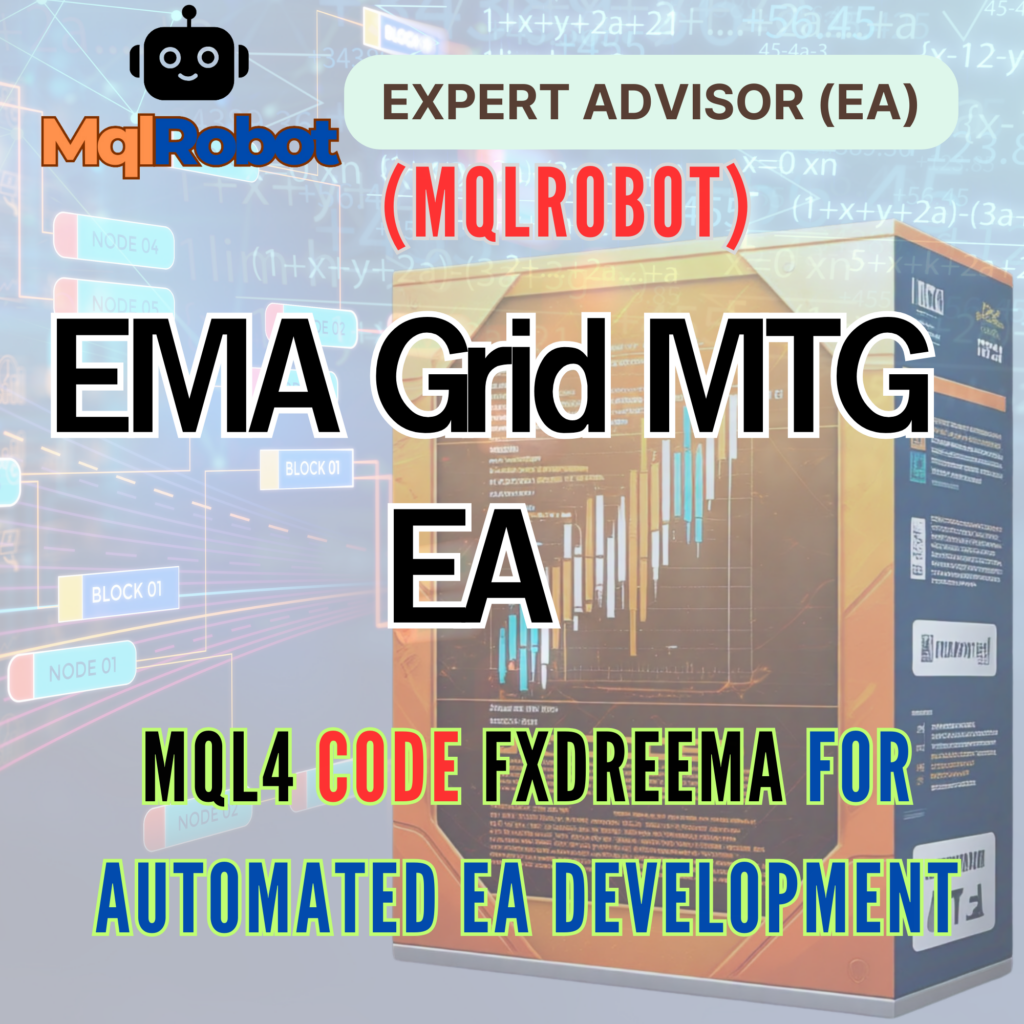 (Mqlrobot) EMA Grid MTG EA _MQL4: ระบบเทรดอัตโนมัติด้วยกลยุทธ์ EMA และ Grid Martingale
