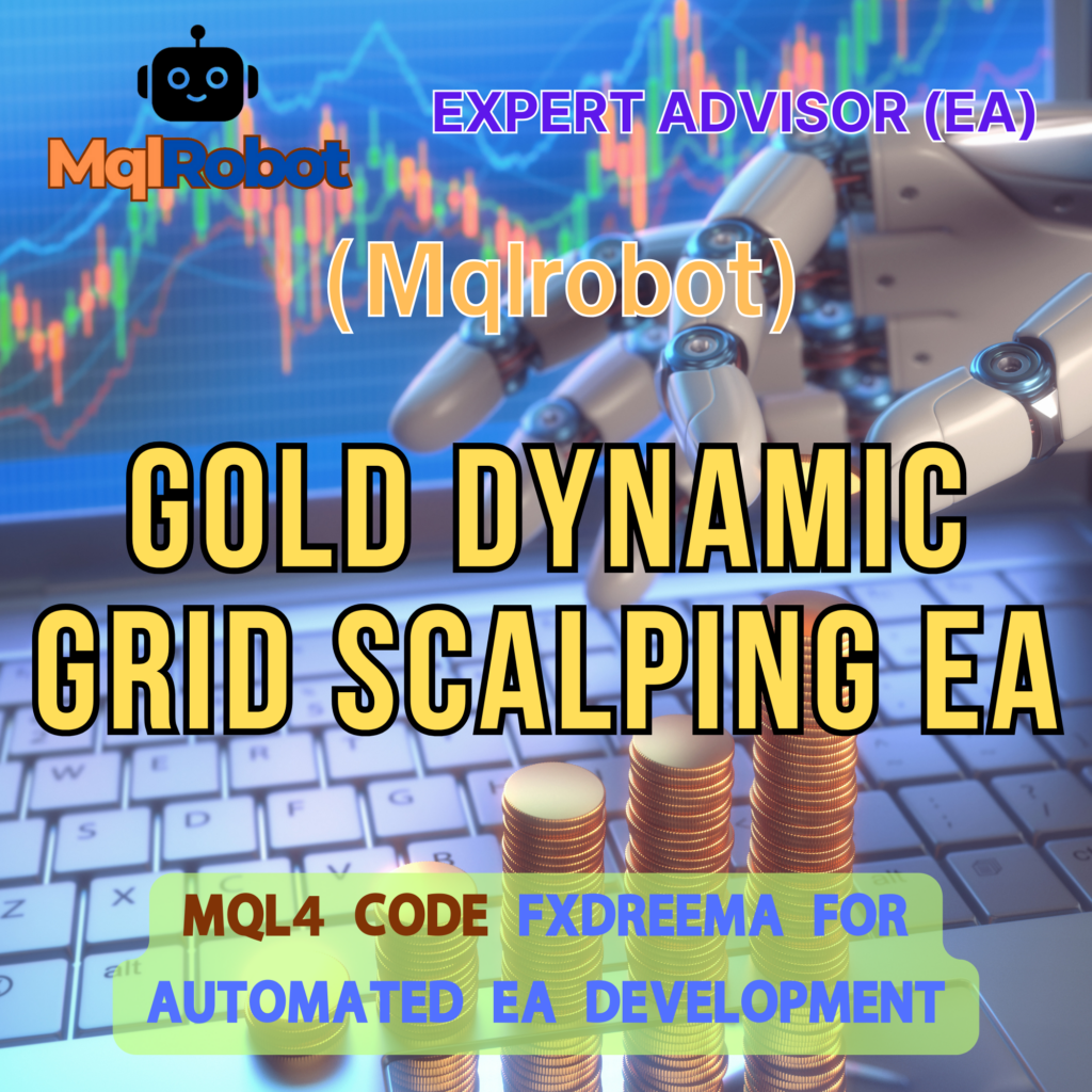 (Mqlrobot) Gold Dynamic Grid Scalping EA_MQL4: Scalping บน XAU ที่ใช้ Dynamic Grid Zone และ Modify Take Profit (TP) เพื่อเพิ่มความแม่นยำในการบริหารความเสี่ยงและสร้างผลกำไรต่อเนื่อง