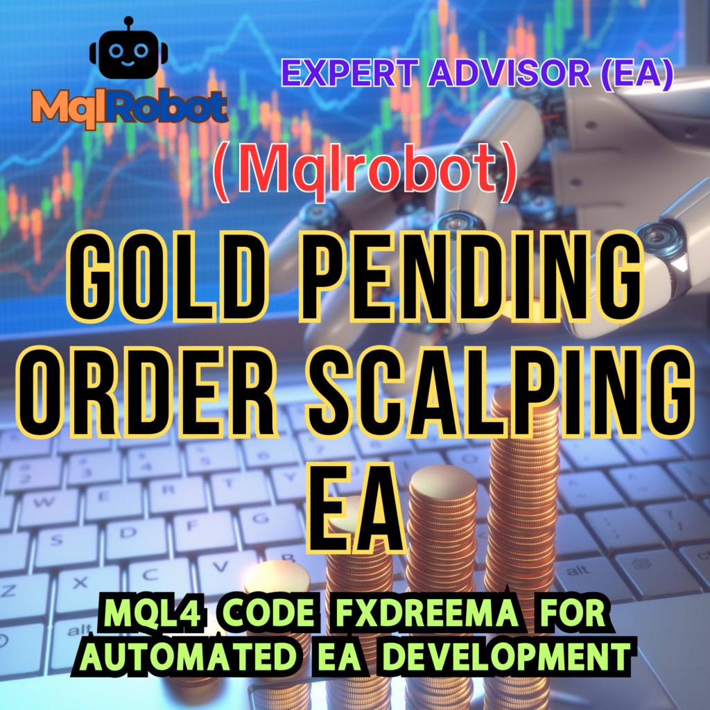Gold Scalping EA, XAUUSD Trading Bot, Pending Order EA, ATR Trading Strategy, Forex Gold EA, Auto Trading EA, Expert Advisor, Forex Trading System, Risk Management EA, Scalping Strategy EA