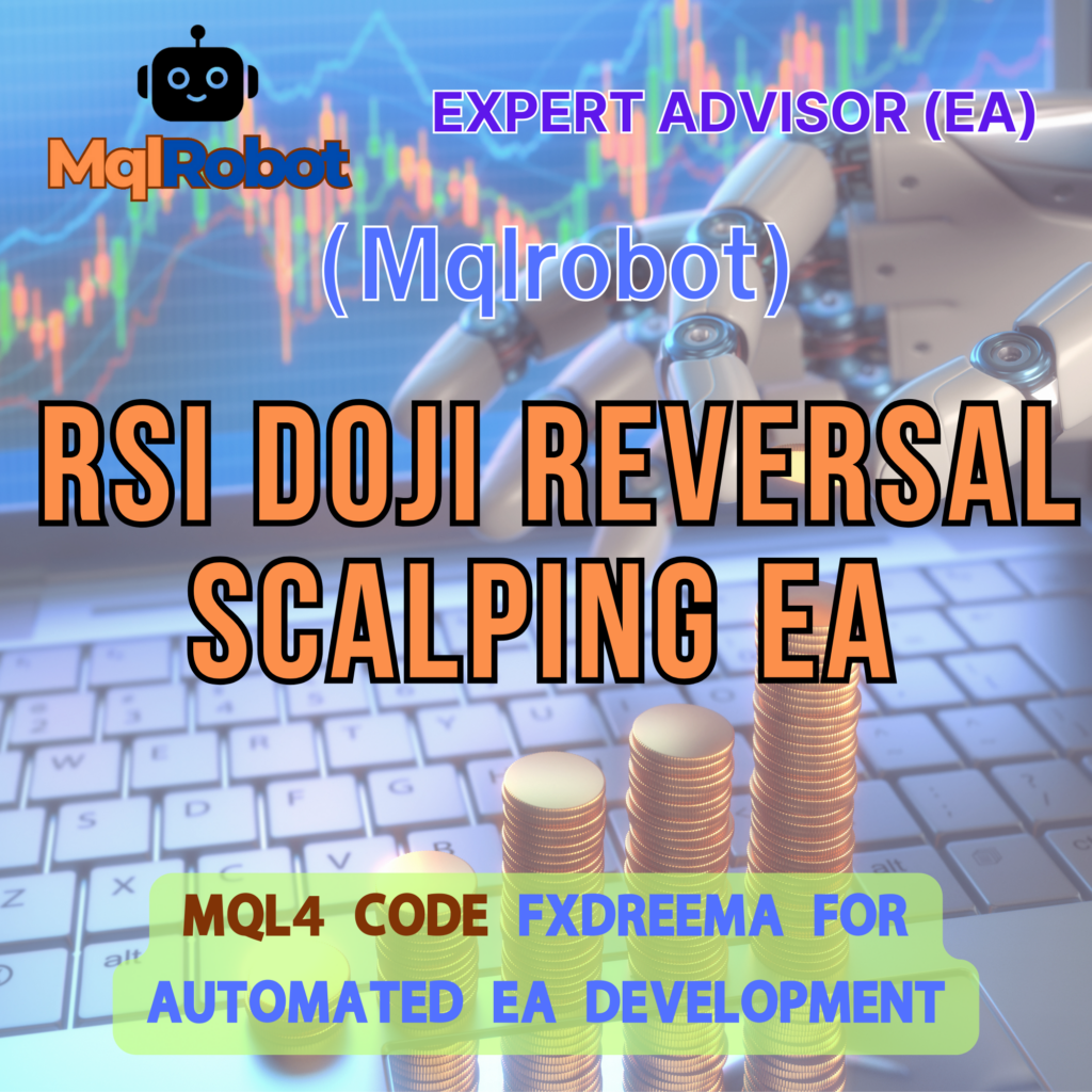 (Mqlrobot) RSI Doji Reversal Scalping EA_MQL4: ผสมผสานหลักการของ Relative Strength Index (RSI) และ Special Doji Candlestick Pattern เพื่อใช้เป็นจุดเข้าออเดอร์ที่มีความแม่นยำสูง