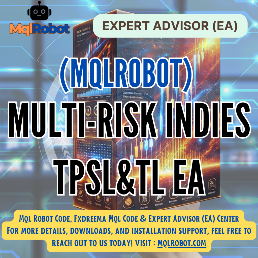 (Mqlrobot) Multi-Risk Indies TPSL&TL EA : รวม 5 ระบบเทรด ลดความเสี่ยงด้วยระบบ Risk Management