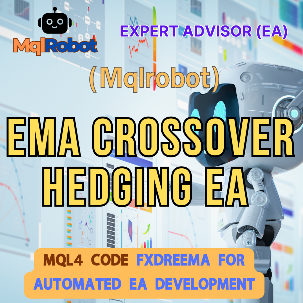 Mqlrobot, EMA Crossover Hedging EA, Hedging Strategy, Forex EA, Expert Advisor, MetaTrader 4, MetaTrader 5, Scalping EA, Grid Trading, Candlestick Patterns