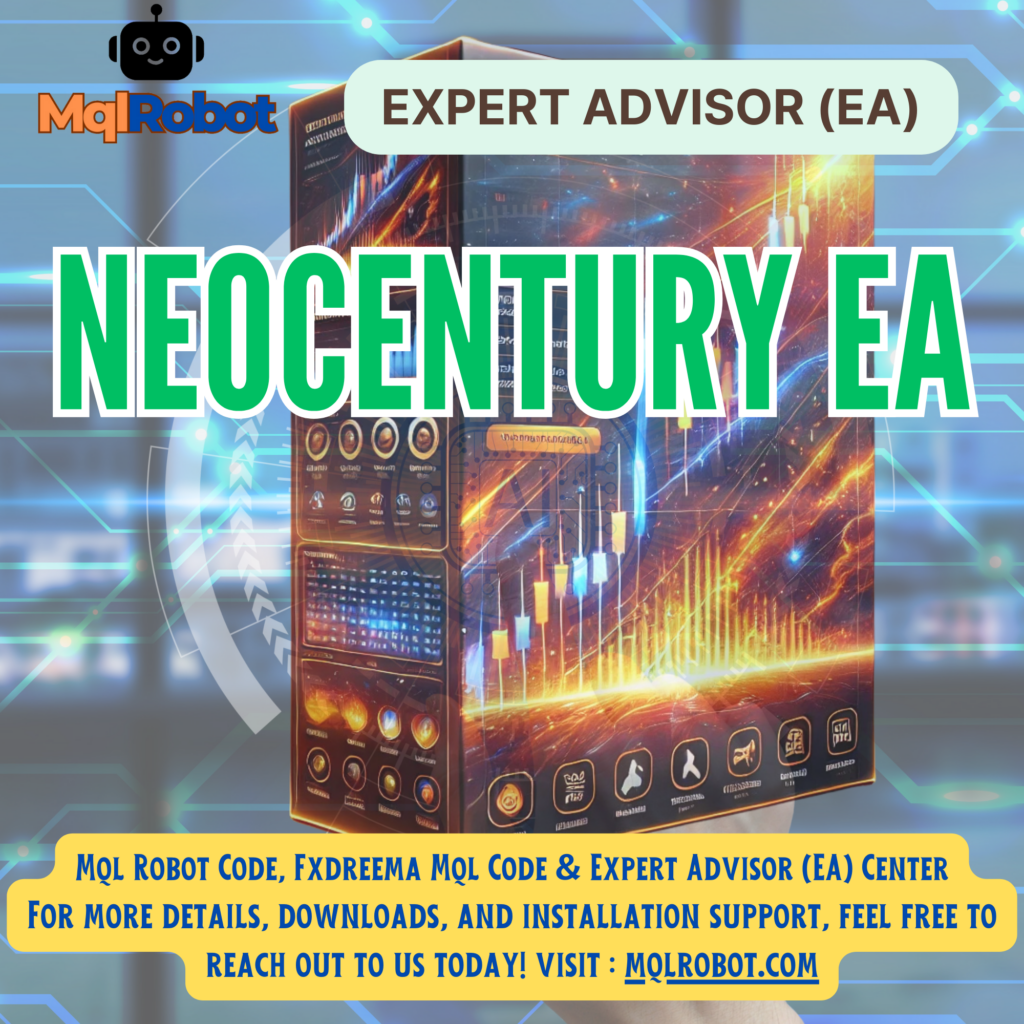 NeoCentury EA, Forex EA, Expert Advisor, MQL4, MetaTrader 4, Automated Trading, Dynamic Martingale, Risk Management, ATR, Trailing Stop