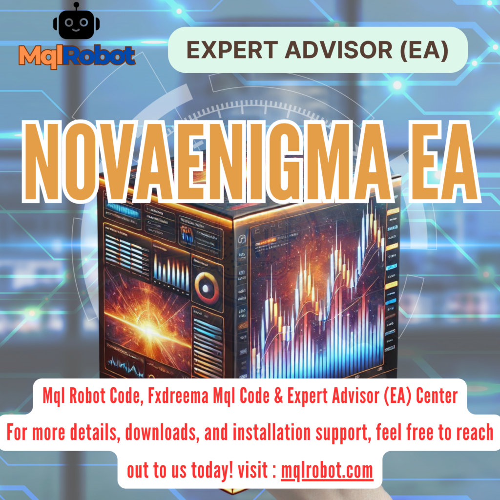 NovaEnigma EA, Forex Trading, Expert Advisor, MQL4, MetaTrader 4, Automated Trading, Risk Management, Moving Average, RVI, DeMarker, Trading Strategy
