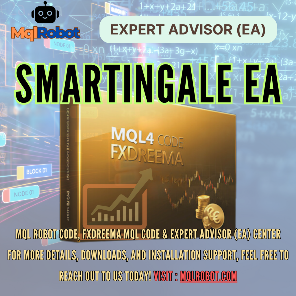 Smartingale EA, Automated Trading, MQL4, Expert Advisor (EA), Martingale System, CCI Indicator, Autolot System, Percent Profit All, EURUSD, Forex Trading